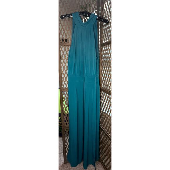 Lane Bryant Halter Tie-Neck Maxi Dress sz 22/24 - Picture 2 of 5